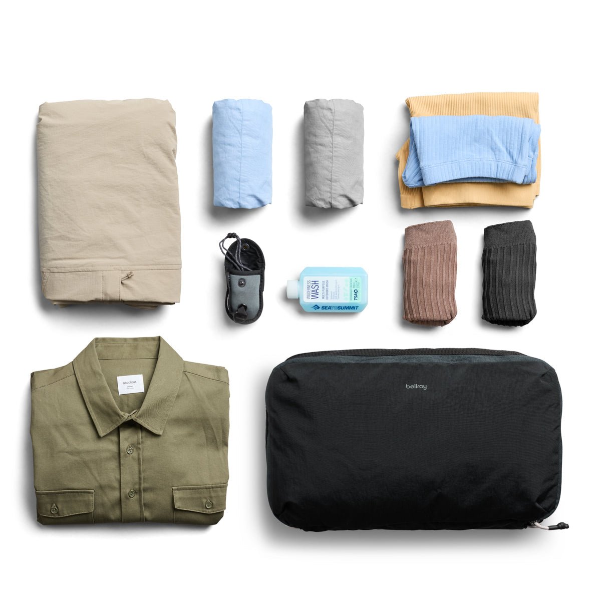 Bellroy Lite Packing Cube 12L in Black