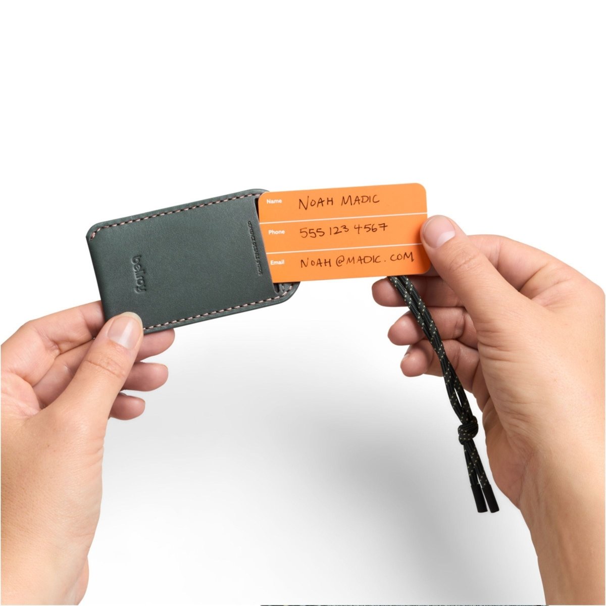 Bellroy Luggage Tag in Everglade