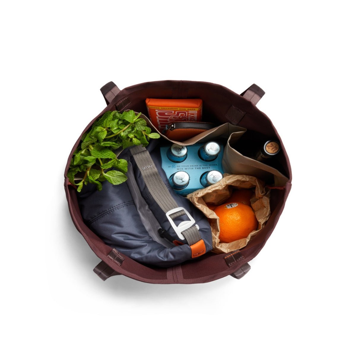Bellroy Market Tote in Burgundy