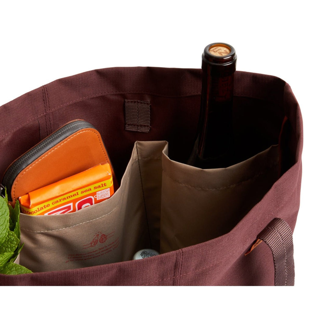 Bellroy Market Tote in Burgundy