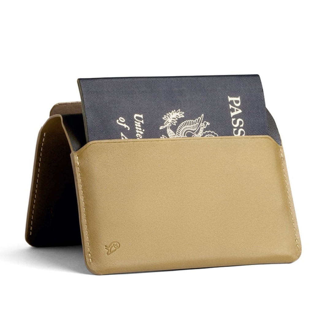 Bellroy Passport Cover in Mustard