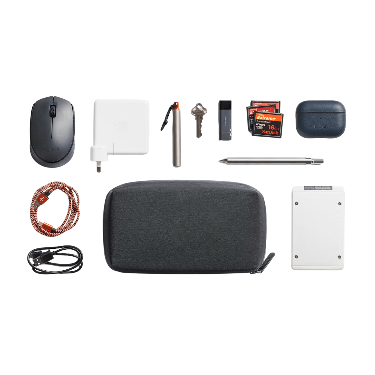 Bellroy Tech Kit in Black Ash