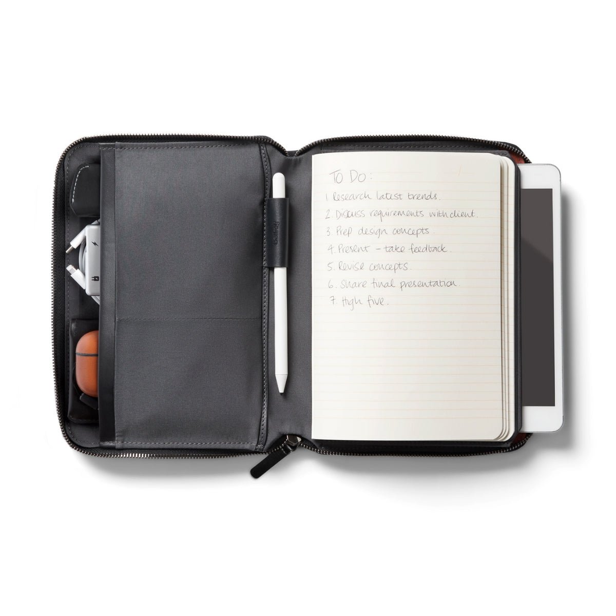 Bellroy Tokyo Folio 8" in Raven