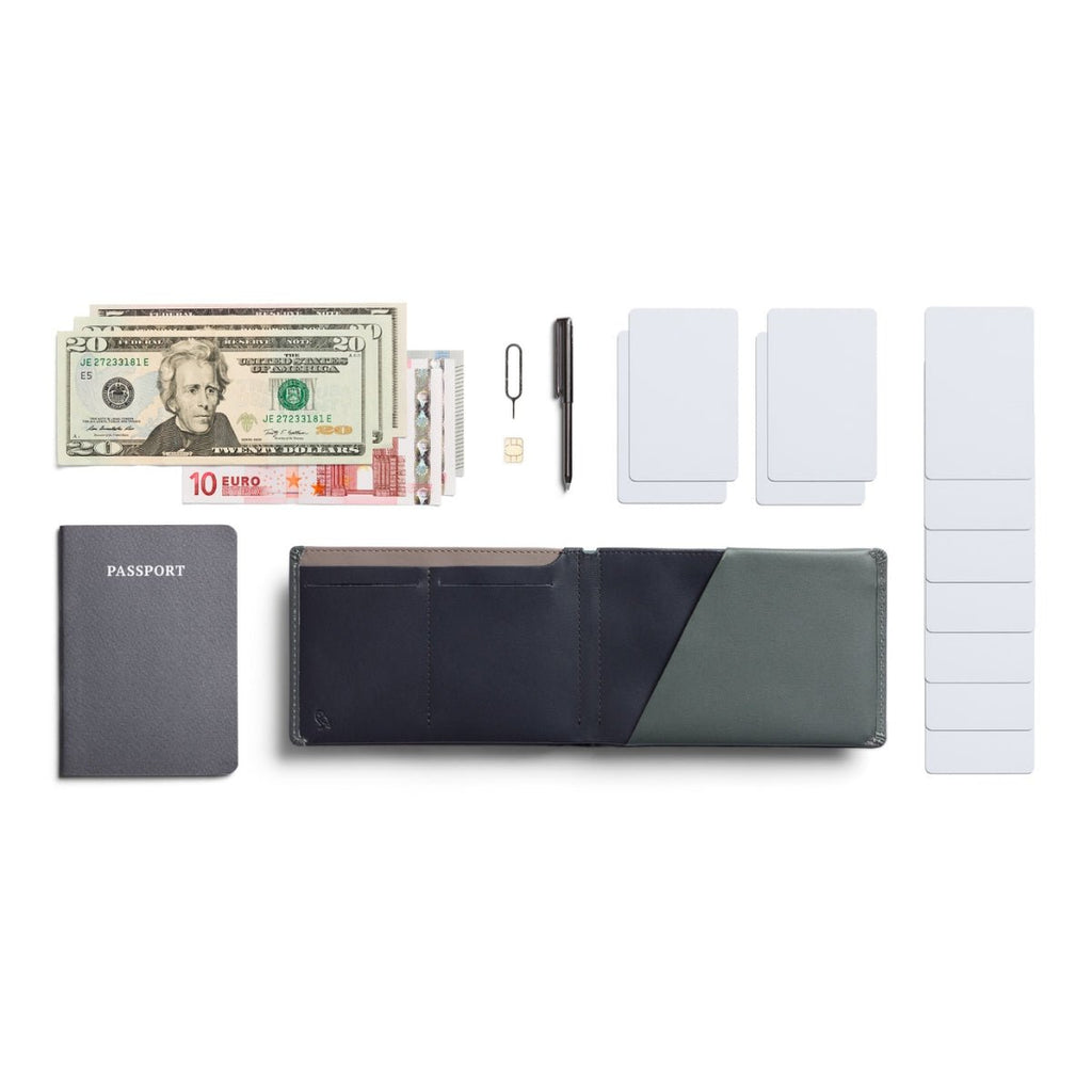 Bellroy Travel Wallet in Everglade