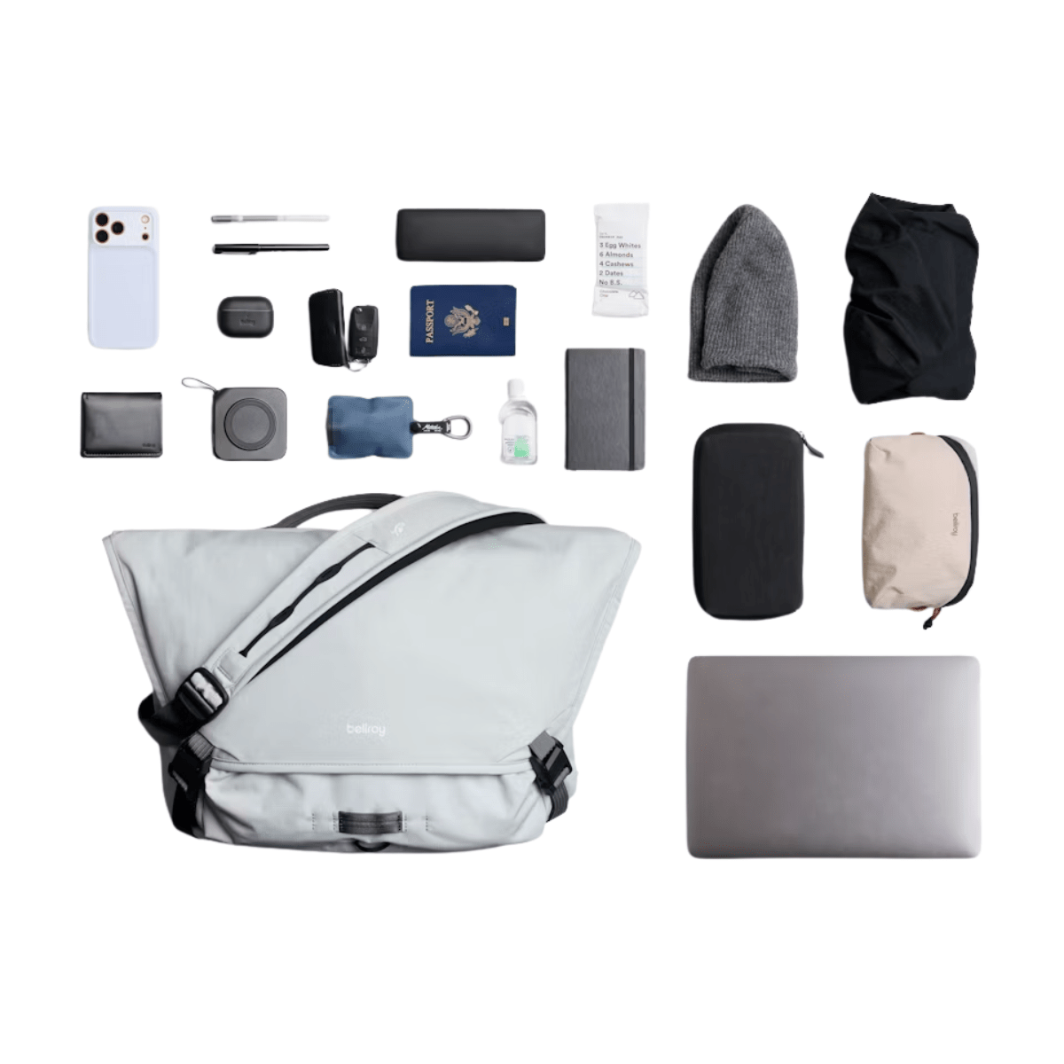 Bellroy Venture Messenger 16” in Fog