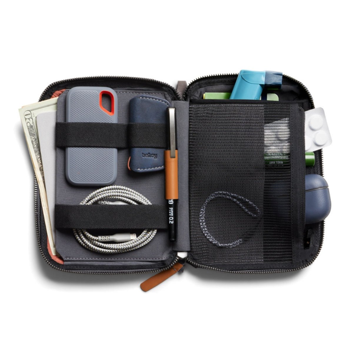 Bellroy Wonder Kit in Storm Grey