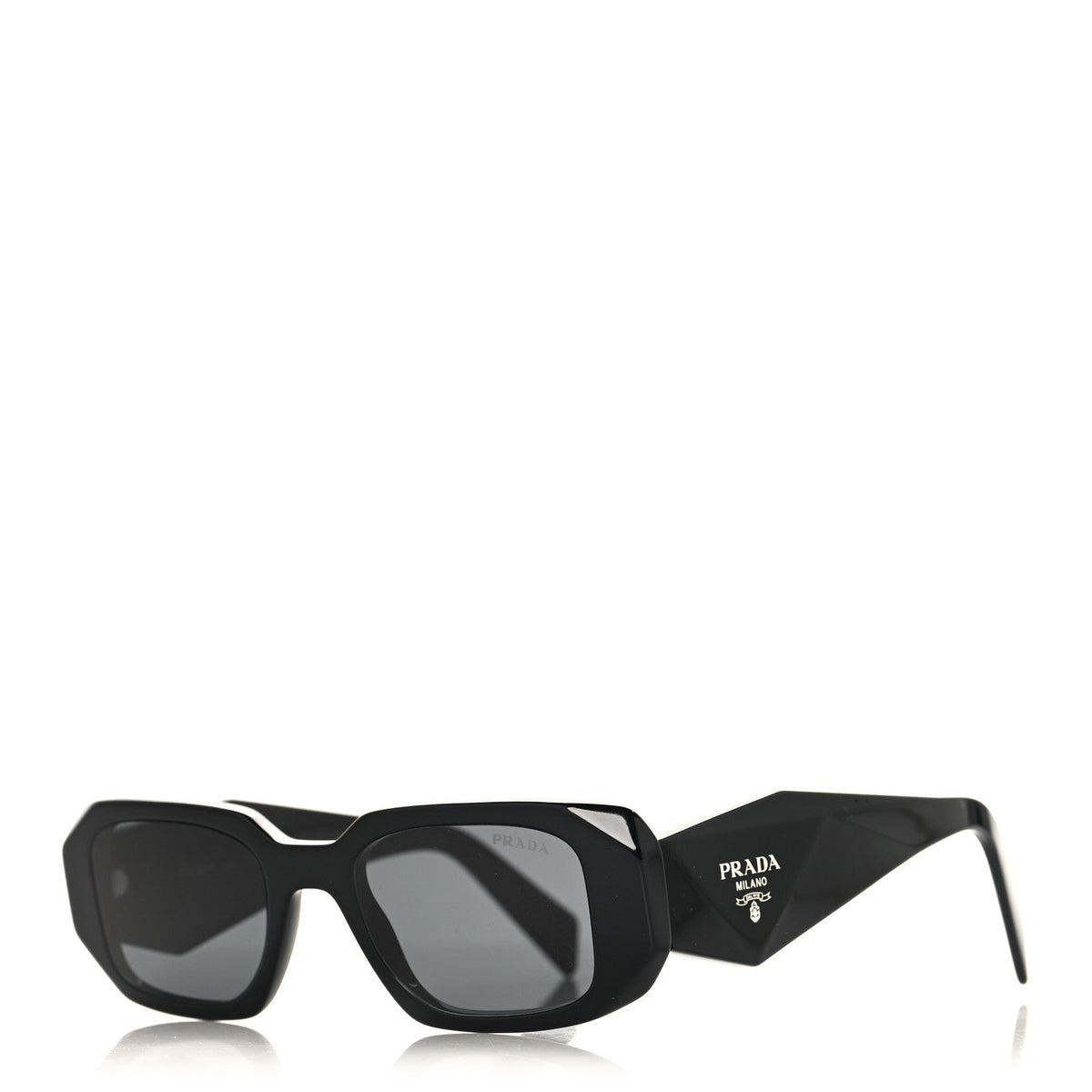 Acetate Symbole Sunglasses SPR 17W Black