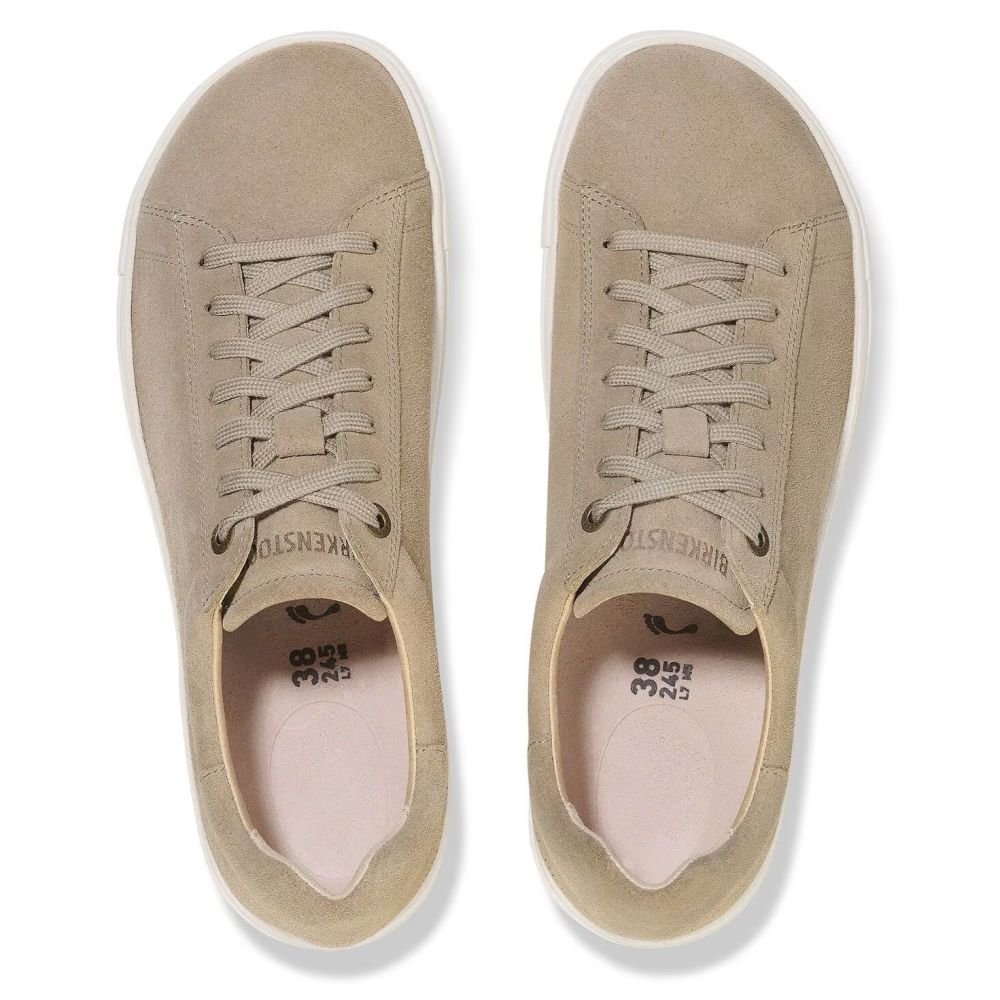 Birkenstock Bend Low Suede Leather in Taupe