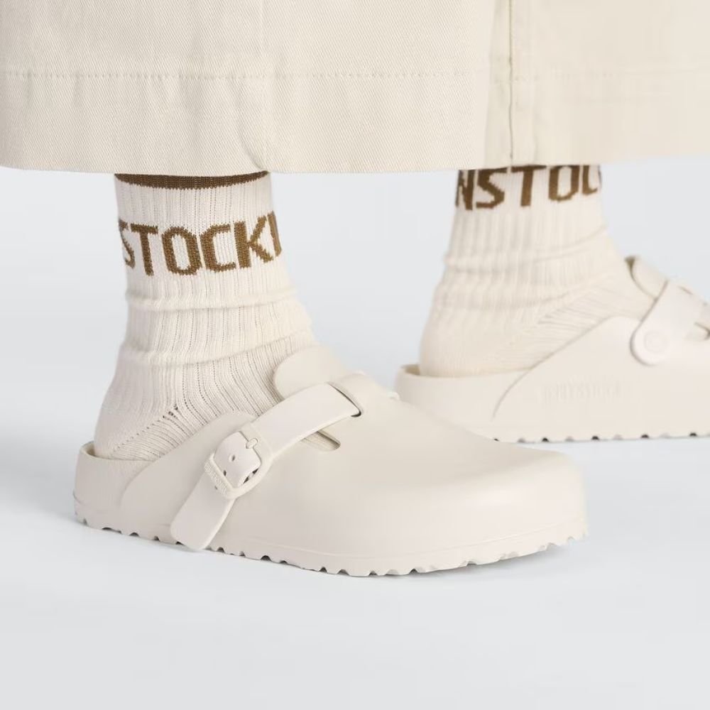 Birkenstock Boston EVA in Eggshell