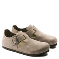 Birkenstock London Suede Leather in Taupe