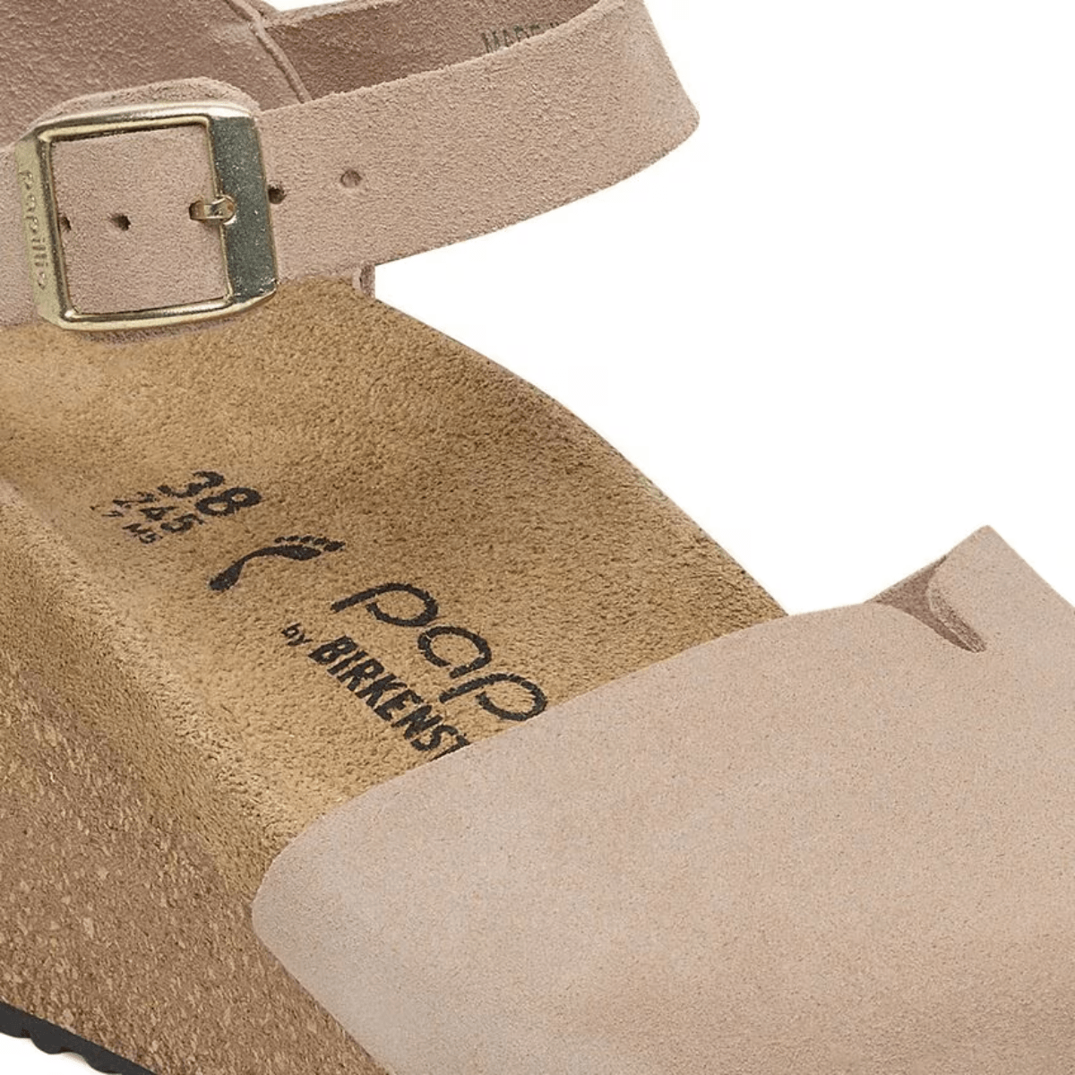 Birkenstock Mary Suede Leather in Warm Sand