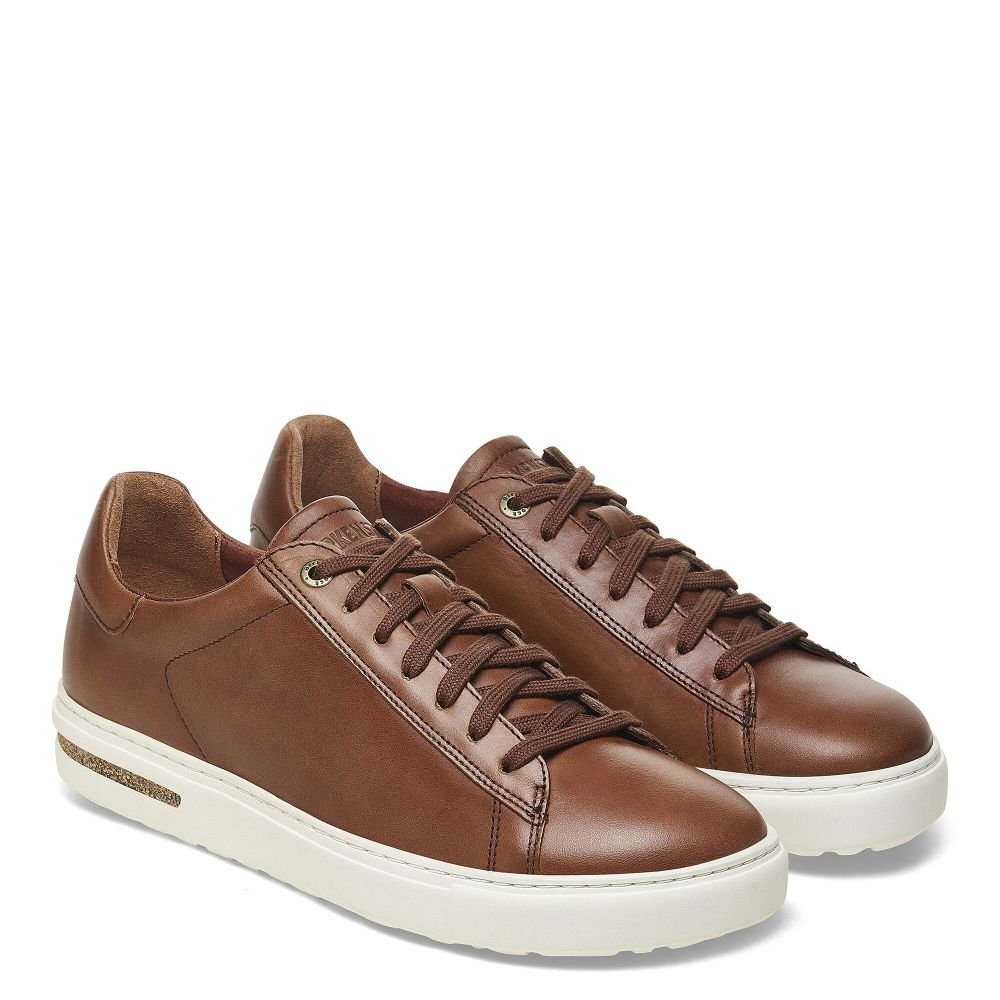 Birkenstock Men's Bend Low Leather in Cognac