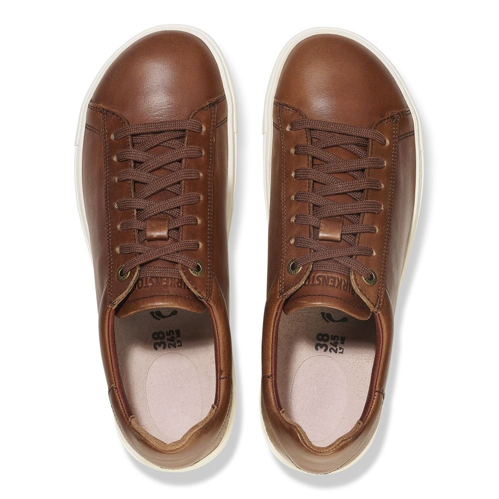 Birkenstock Men's Bend Low Leather in Cognac