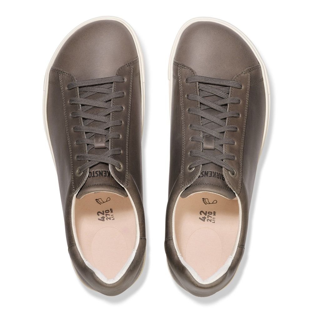 Birkenstock Men's Bend Low Leather in Iron