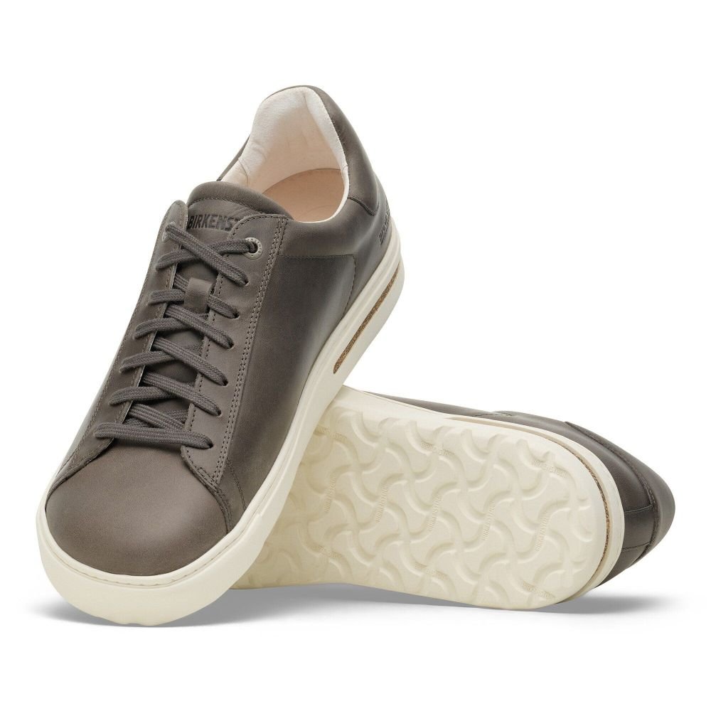 Birkenstock Men's Bend Low Leather in Iron