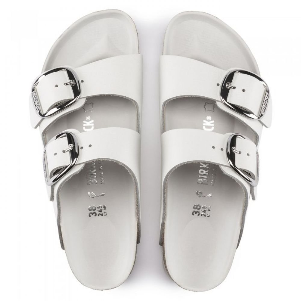 Birkenstock Women's Arizona Big Buckle Leather in White