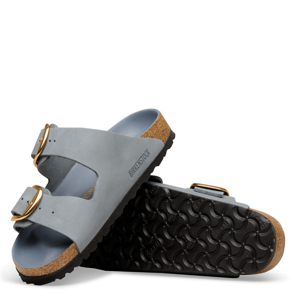 Birkenstock Women's Arizona Big Buckle Oiled Leather in Basalt Gray
