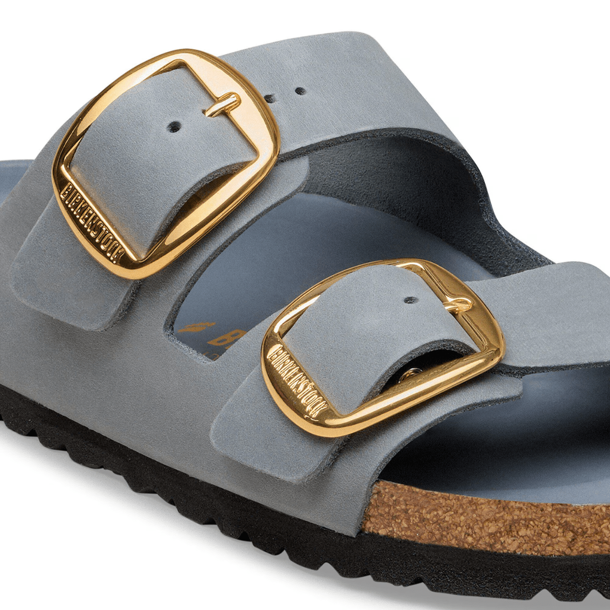 Birkenstock Women's Arizona Big Buckle Oiled Leather in Basalt Gray