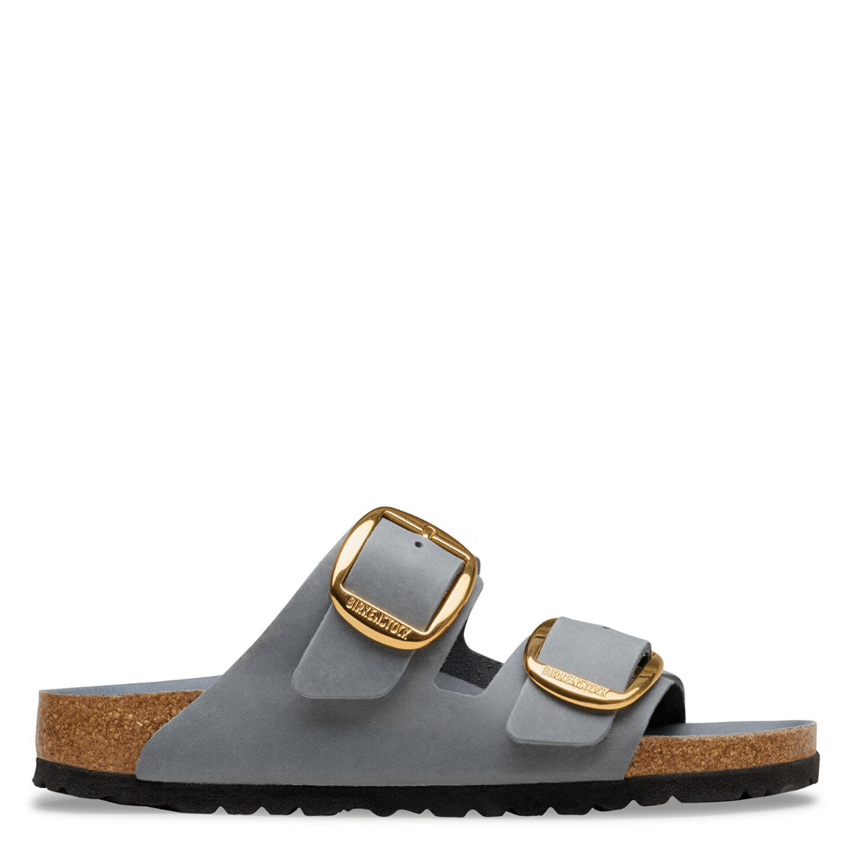 Birkenstock Women's Arizona Big Buckle Oiled Leather in Basalt Gray
