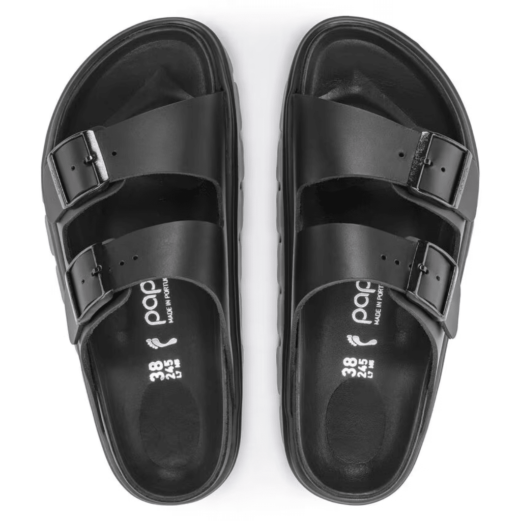 Birkenstock Women's Arizona Chunky Leather in Black