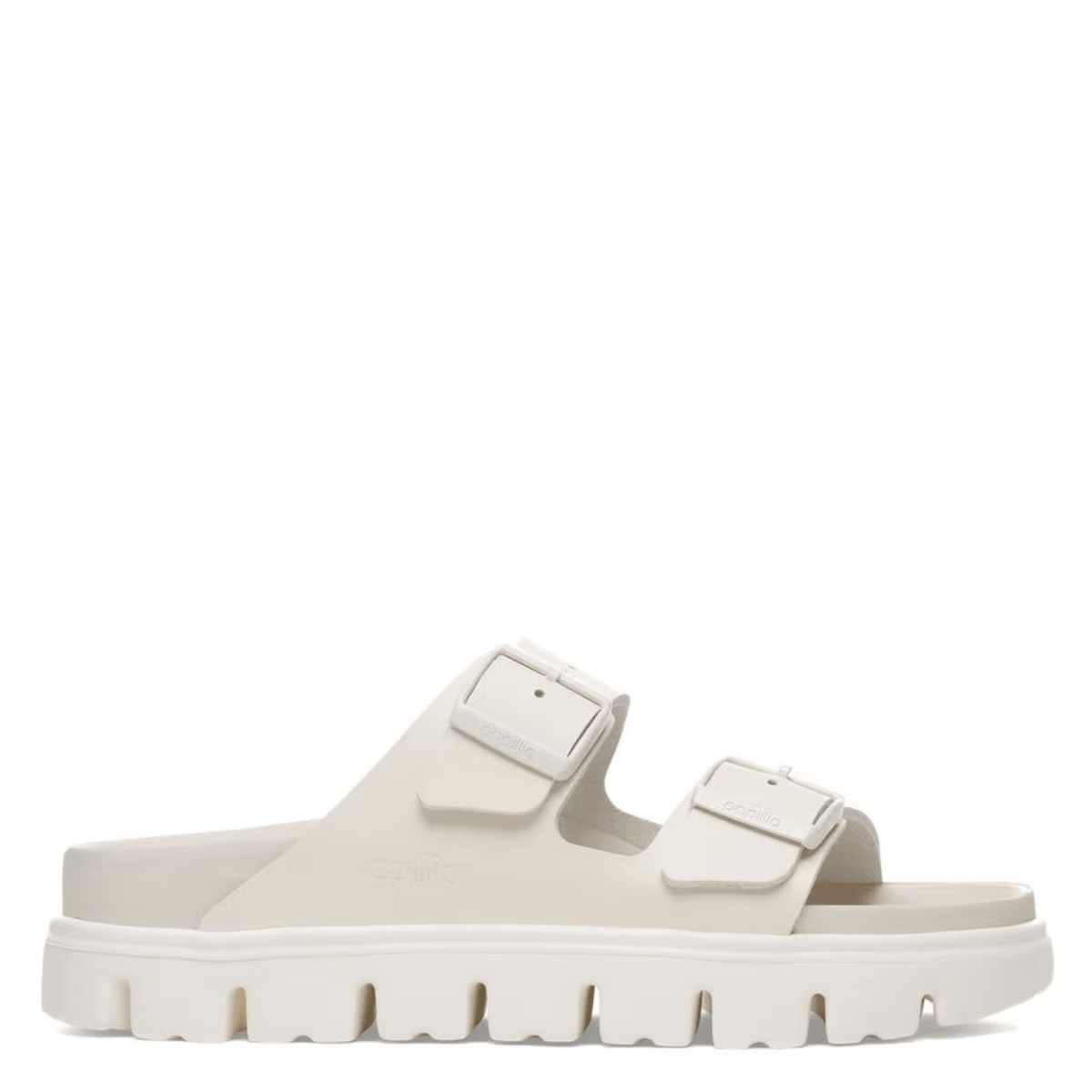 Birkenstock Women's Arizona Chunky Leather in Eggshell
