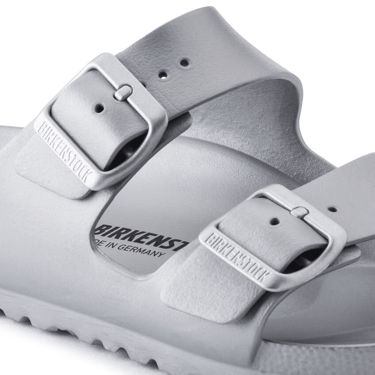 Birkenstock Women's Arizona EVA in Metallic Silver