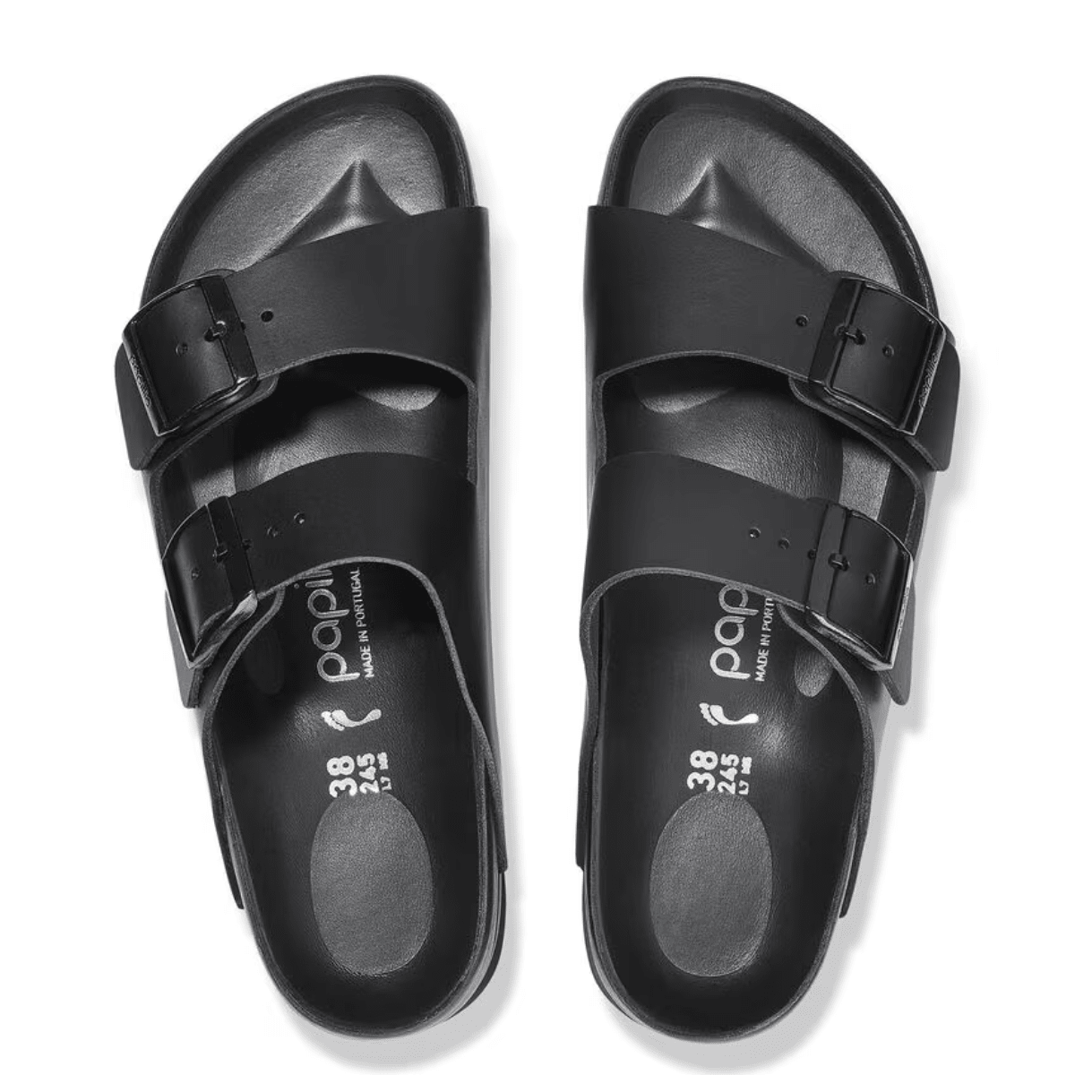 Birkenstock Women's Arizona Flex Platform Leather in Black