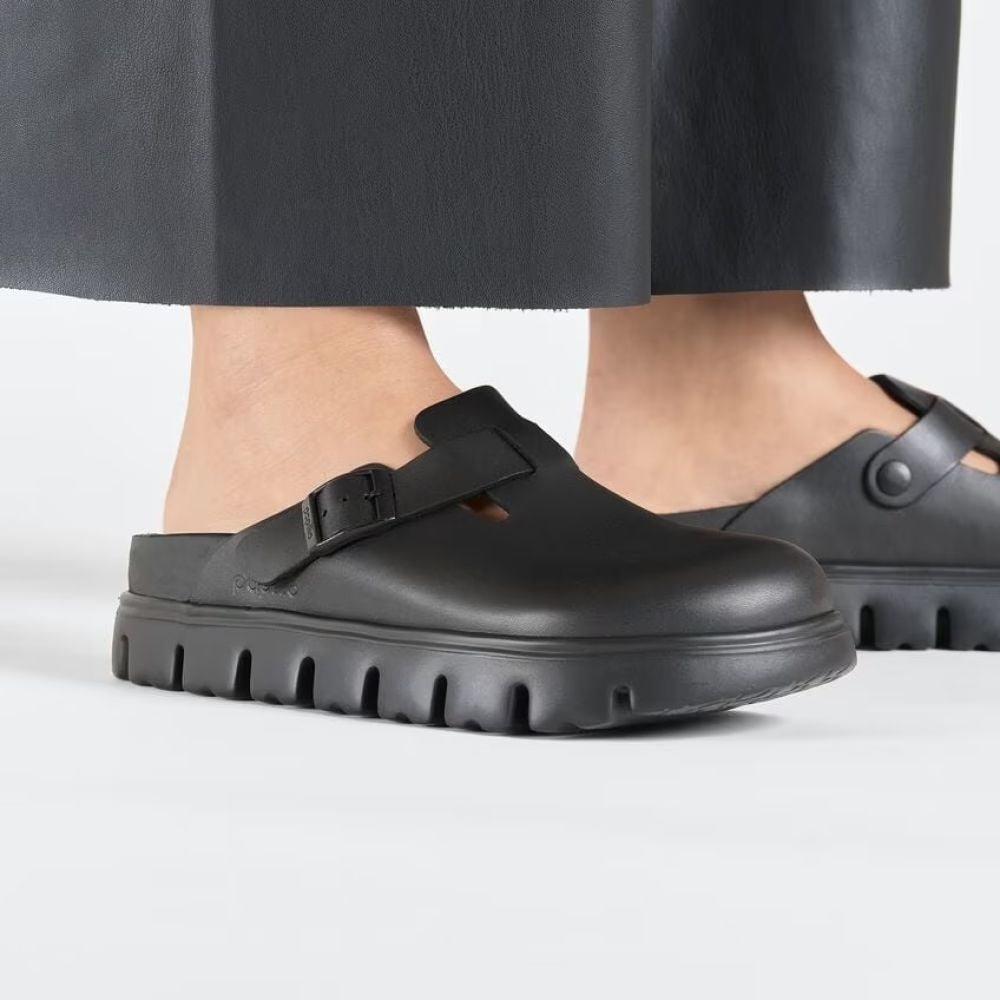 Birkenstock Women's Boston Chunky in Black