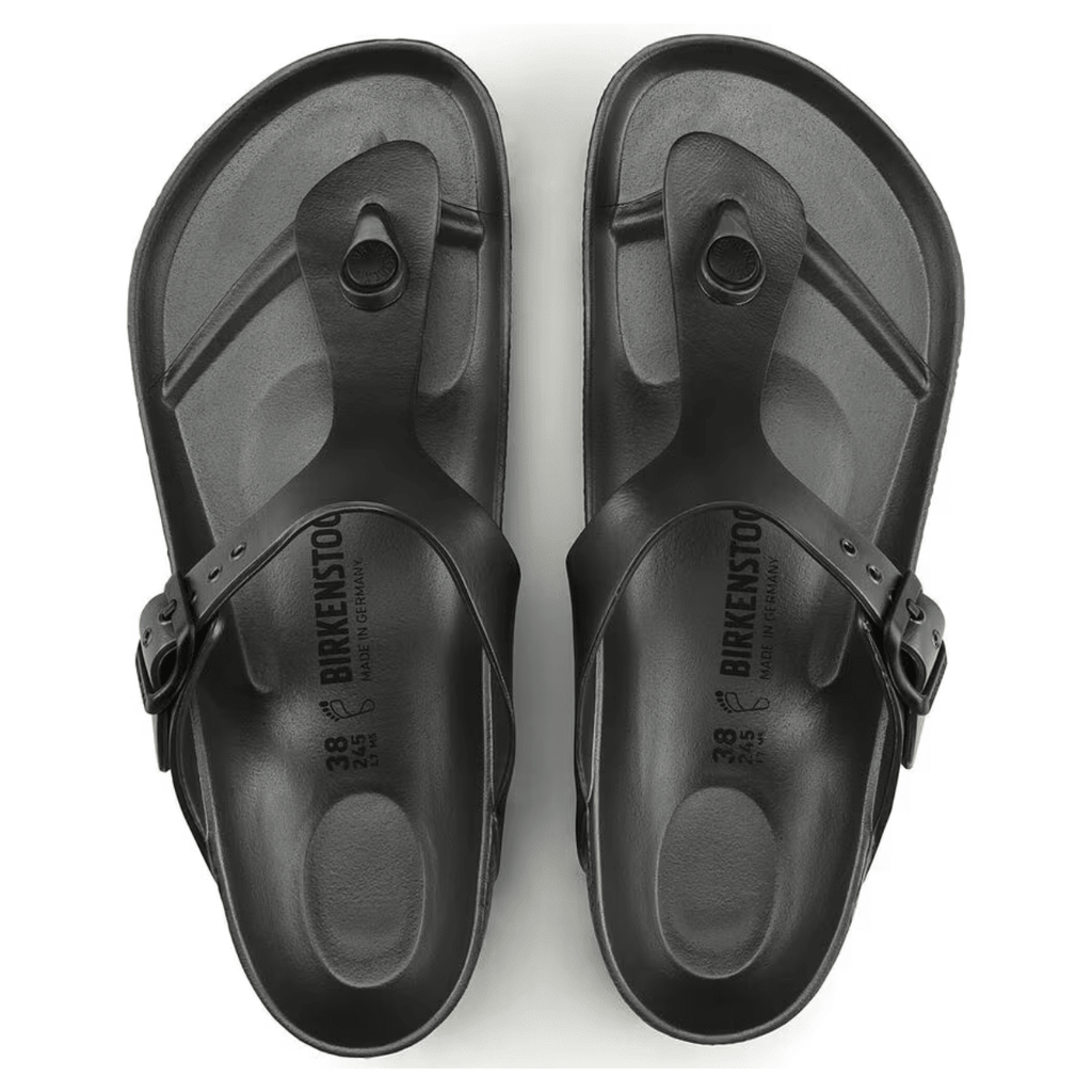 Birkenstock Women's Gizeh EVA in Metallic Anthracite