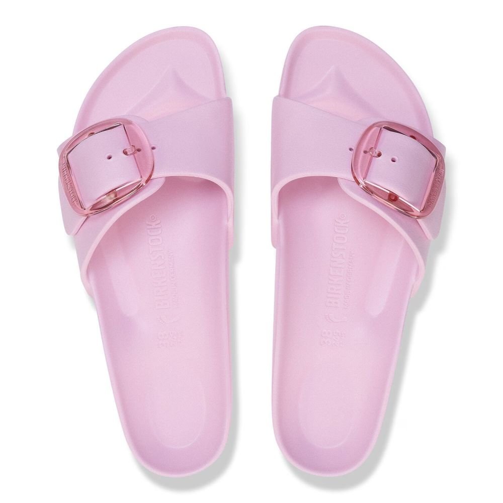 Birkenstock Women's Madrid Big Buckle EVA in Fondant Pink