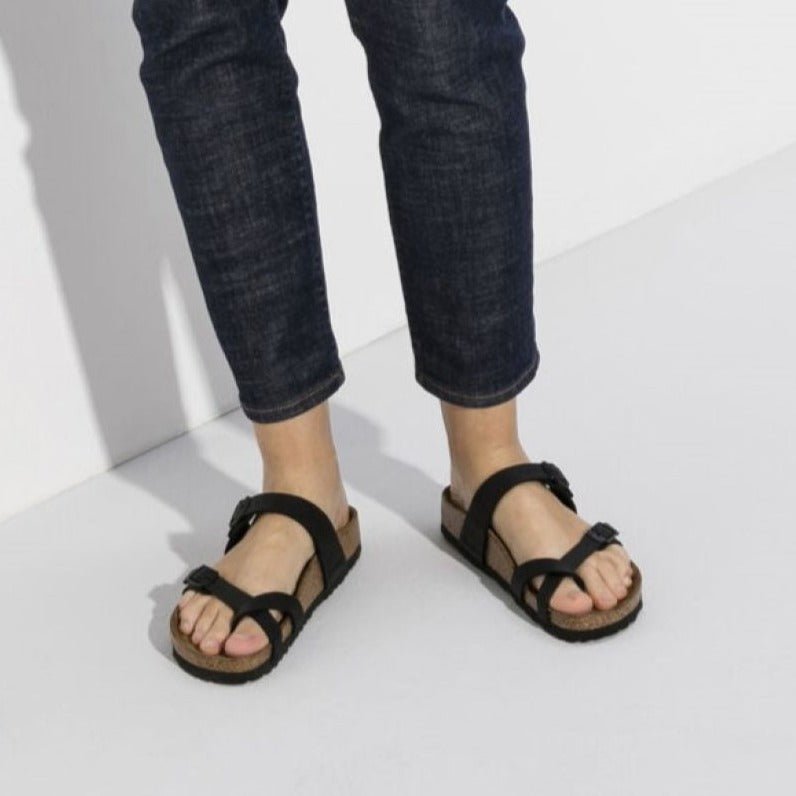 Birkenstock Women's Mayari Birko-Flor in Black