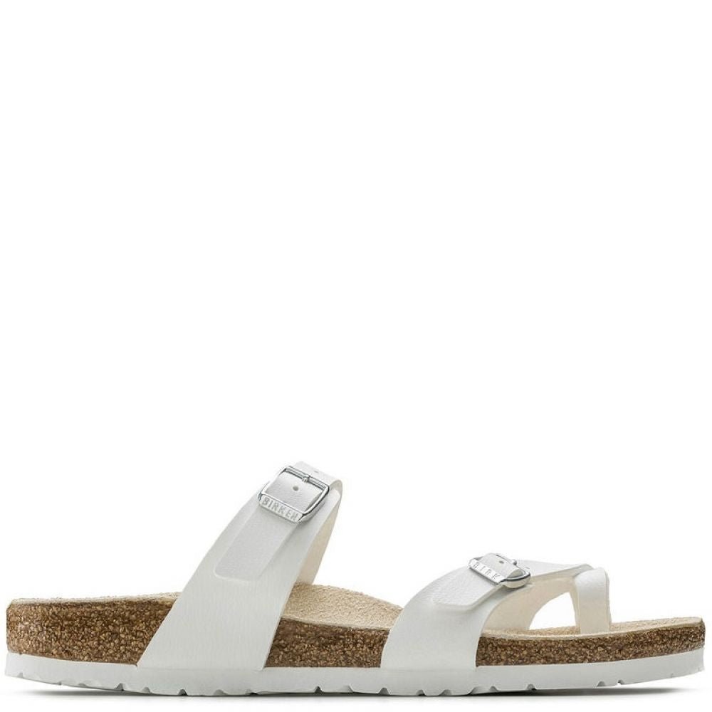 Birkenstock Women's Mayari Birko-Flor in White