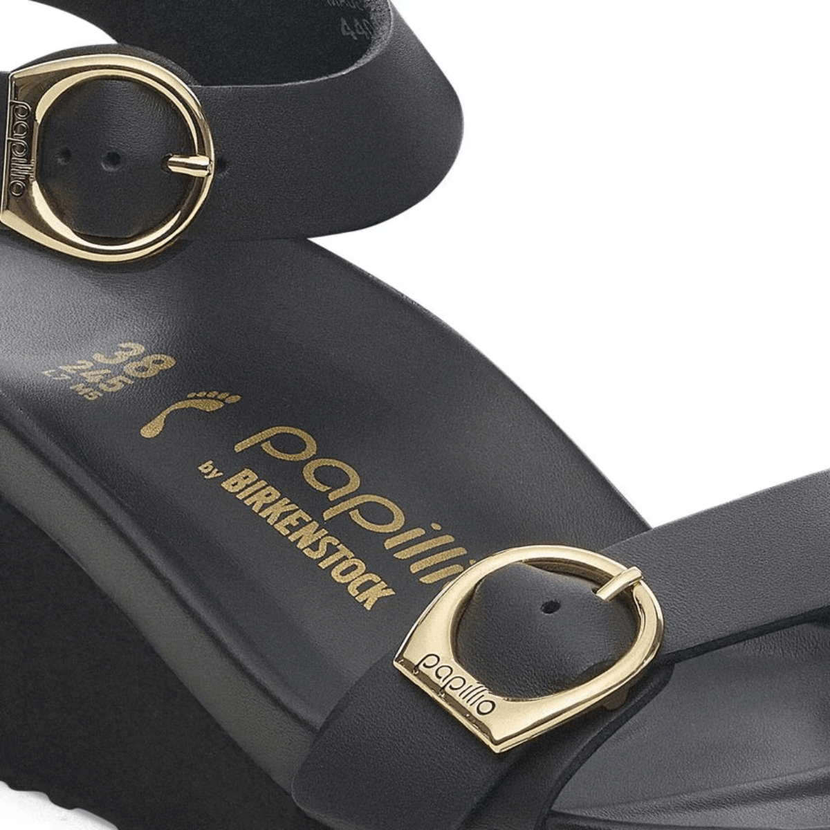 Birkenstock Women's Soley Ring-Buckle Leather in Black
