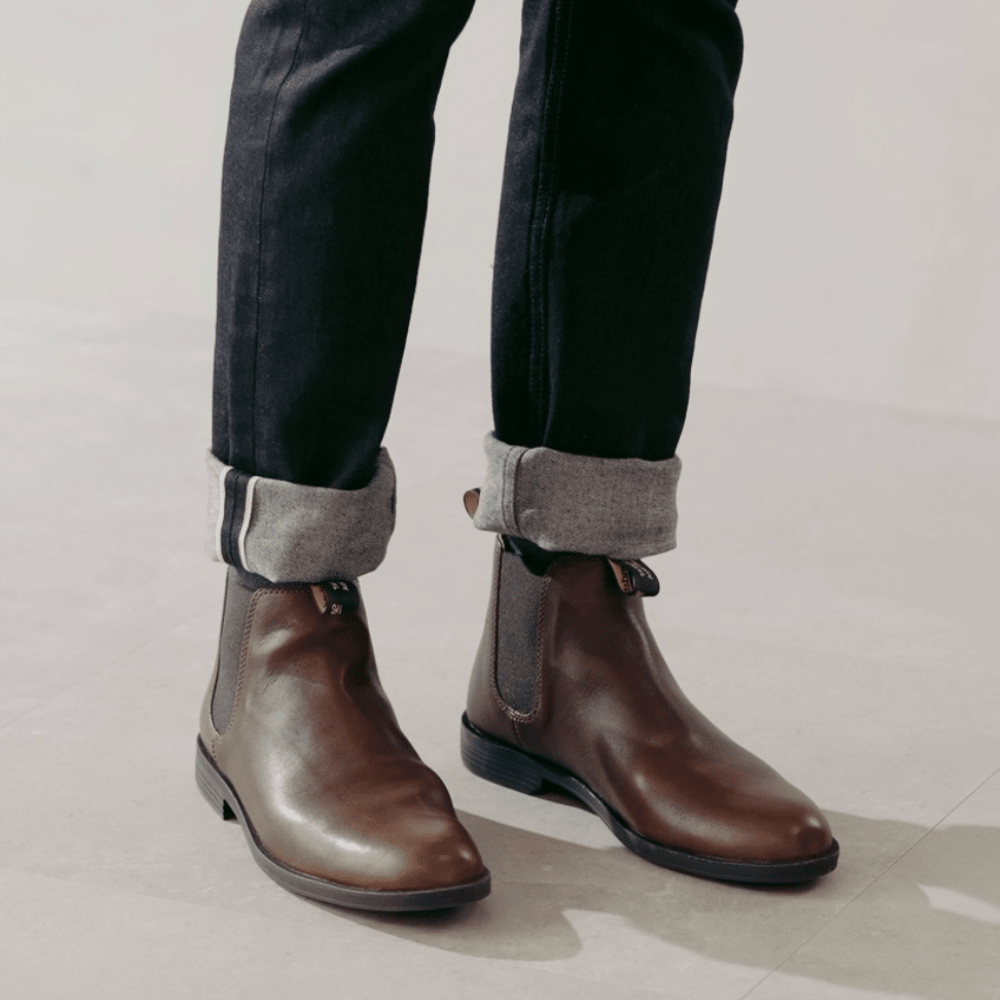 Blundstone Men's Dress Ankle 1900 in Chestnut