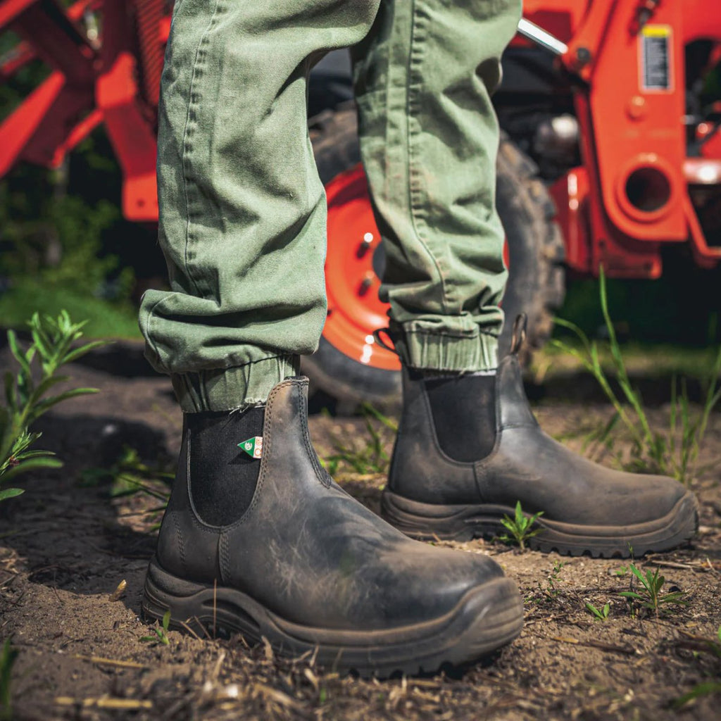 Blundstone Work & Safety Boot 181 in Waxy Rustic Black