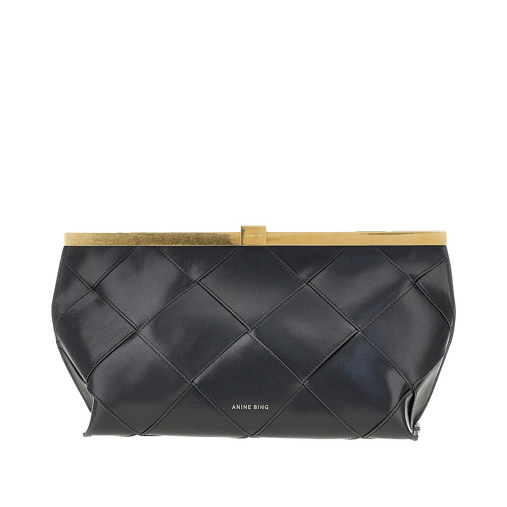 Anine Bing Women 'Anine' Braided Leather Clutch