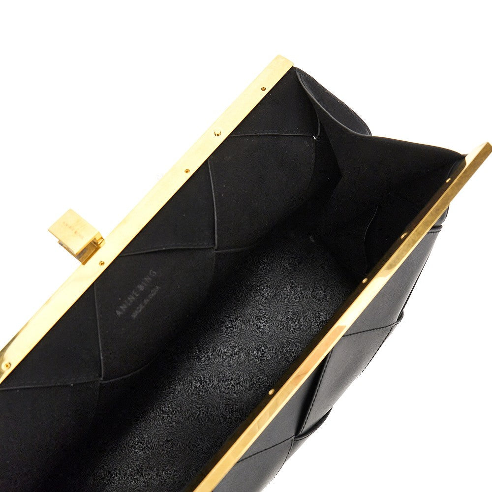 Anine Bing Women 'Anine' Braided Leather Clutch