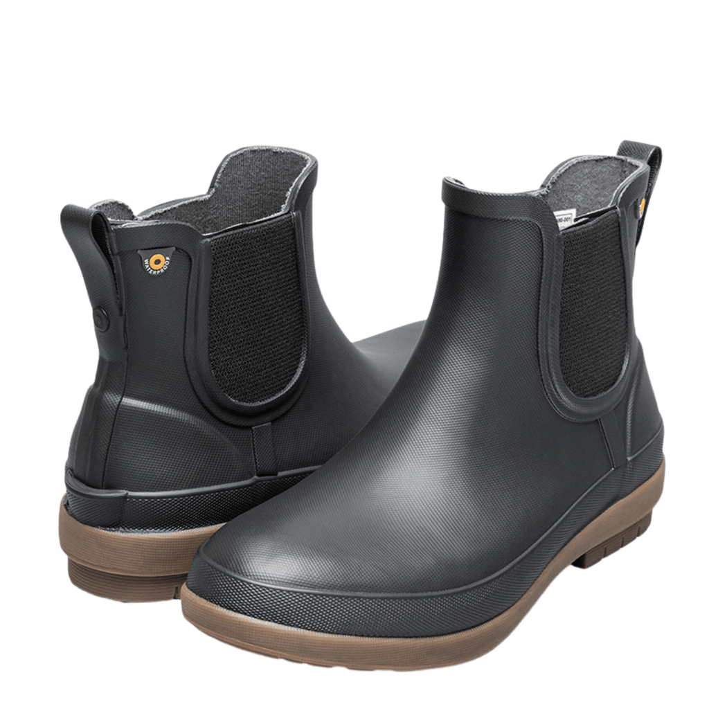 Bogs Women's Amanda II Chelsea Rain Boots in Black