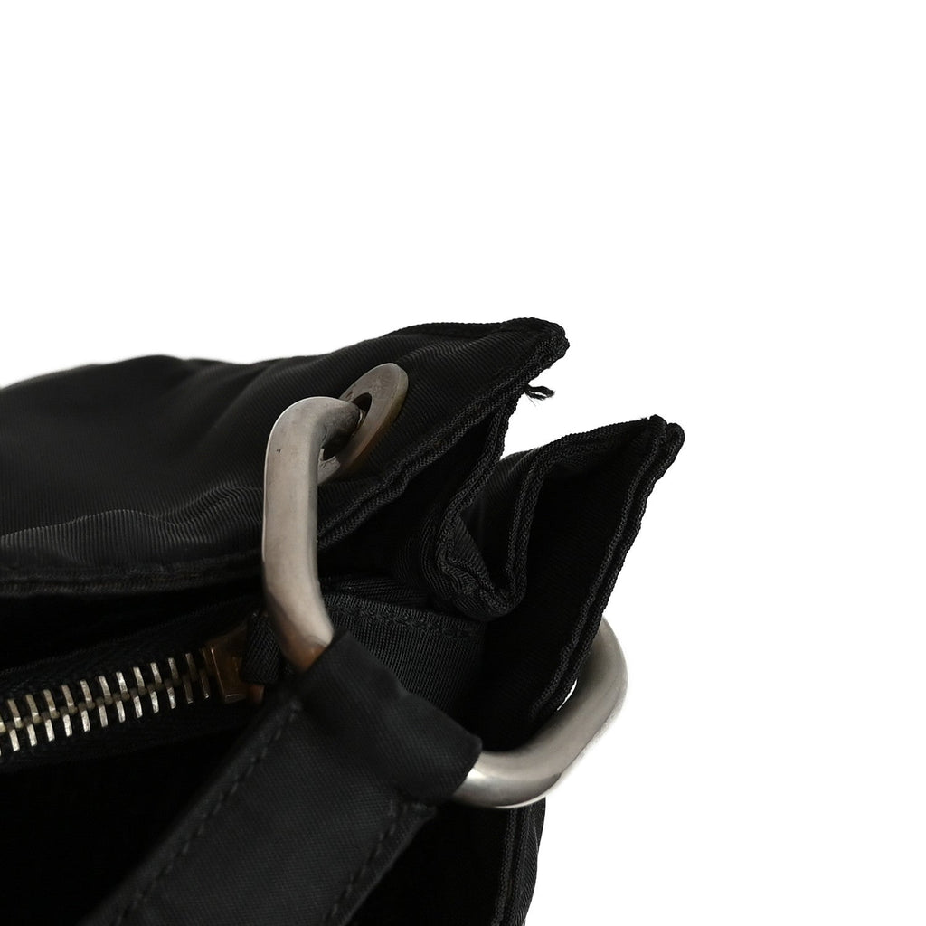 Tessuto Nylon Shoulder Bag Black
