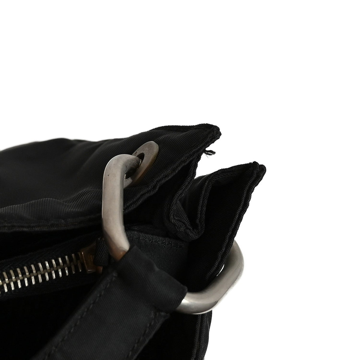 Tessuto Nylon Shoulder Bag Black