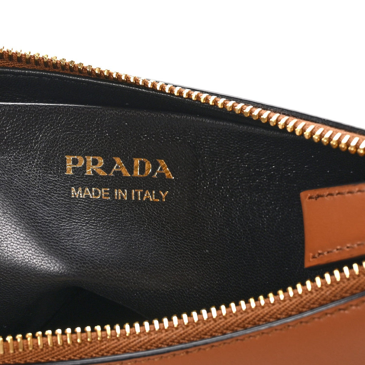 Soft Calfskin Arque Shoulder Bag Cognac