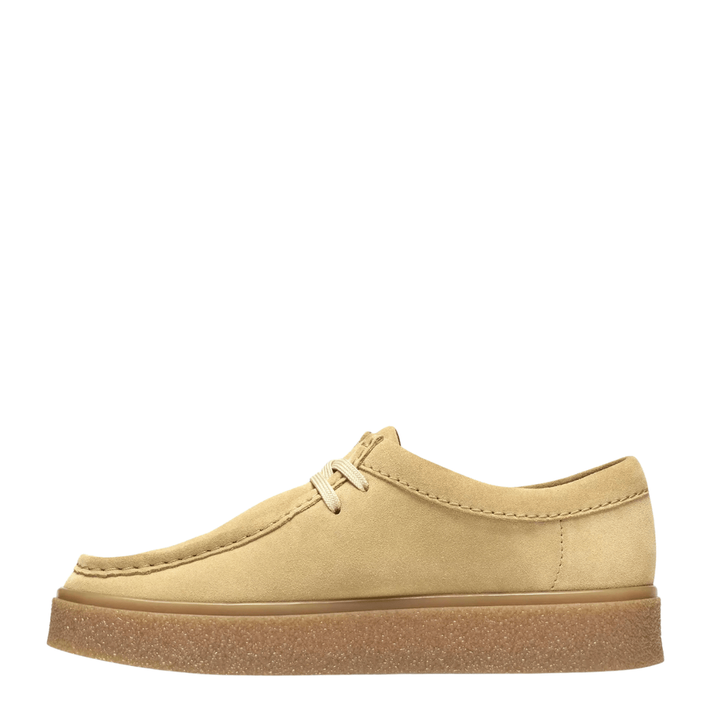 Clarks Men's Boxbee Walla in Maple Suede