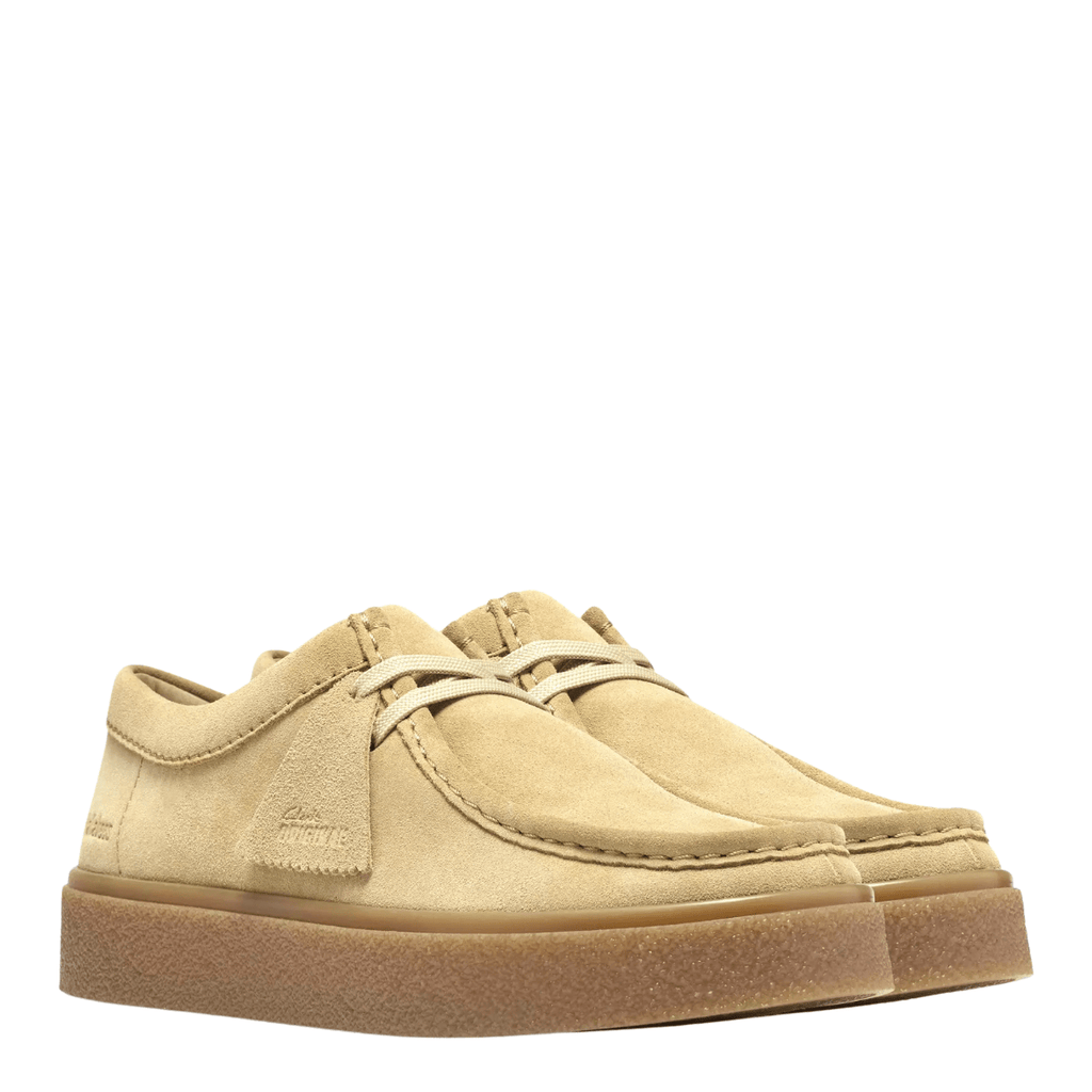 Clarks Men's Boxbee Walla in Maple Suede