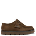 Clarks Men's Meare Walla in Dark Olive Suede