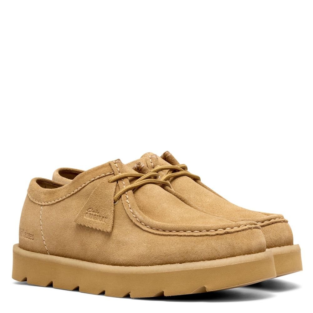 Clarks Men's Meare Walla in Maple Suede