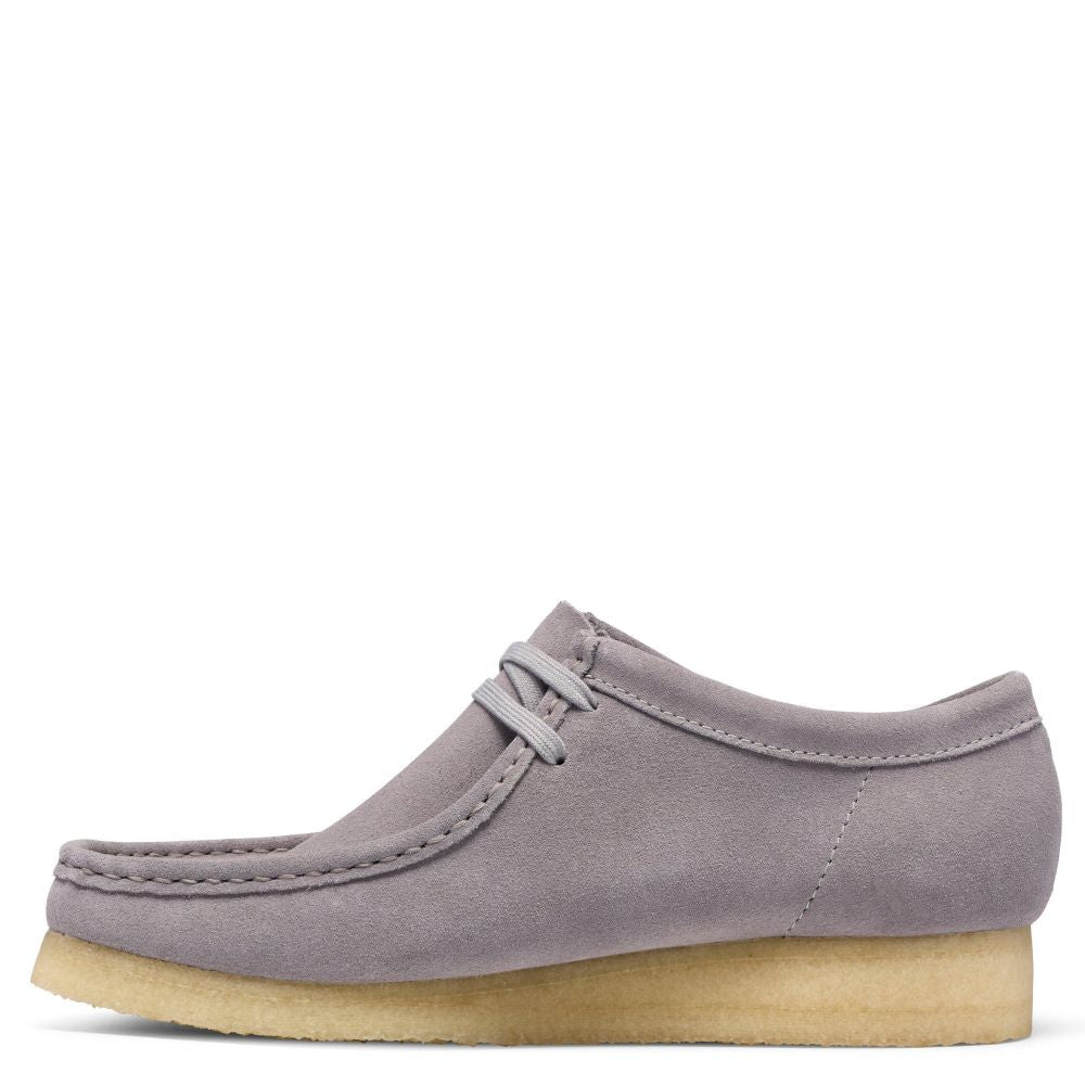 Clarks Men's Wallabee in Ash Suede