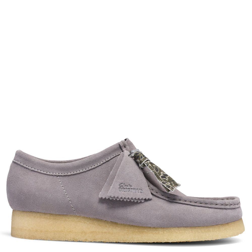 Clarks Men's Wallabee in Ash Suede
