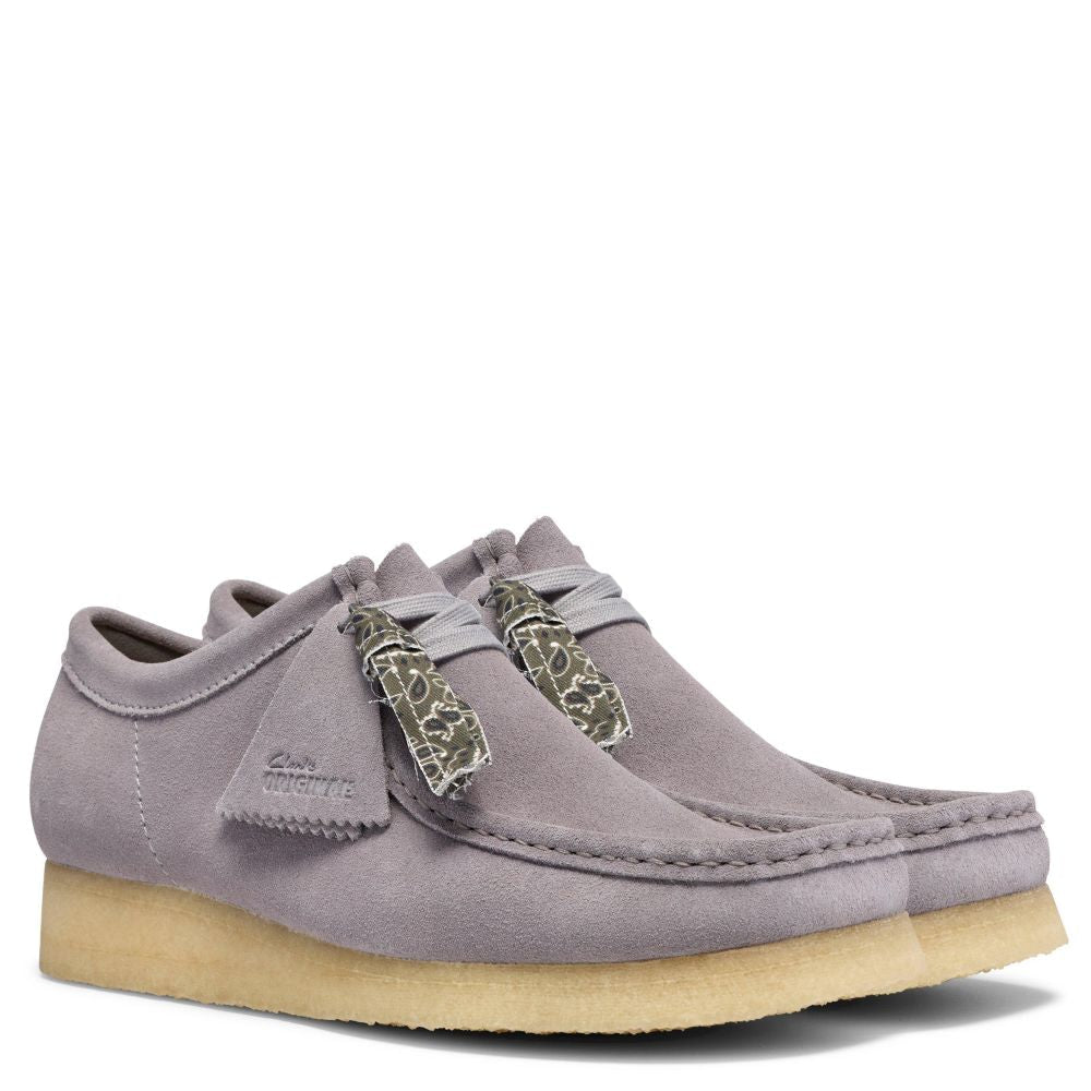 Clarks Men's Wallabee in Ash Suede