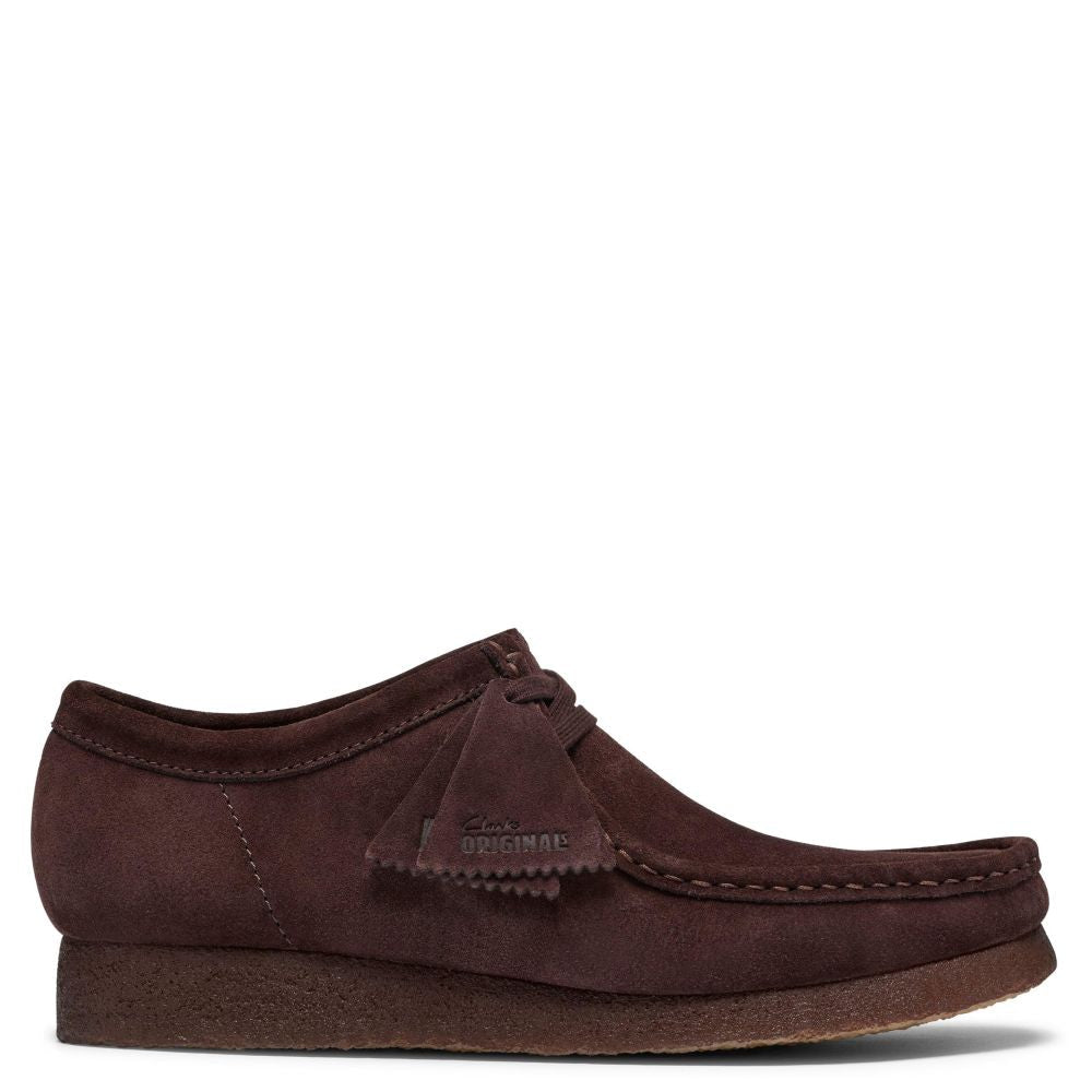 Clarks Men's Wallabee in Chocolate Suede