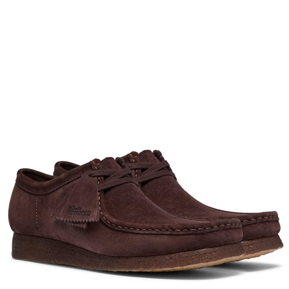 Clarks Men's Wallabee in Chocolate Suede